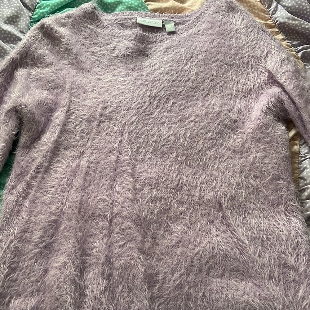 Purple long sleeve, size XXL in girls